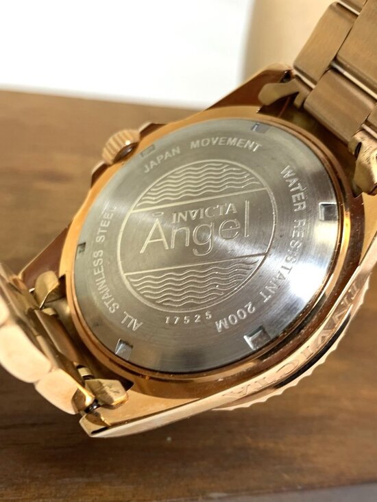 Invicta Women\'s Watch 17525 Angel Quartz Rose Gold Tone Stainless Steel 40mm main image 4